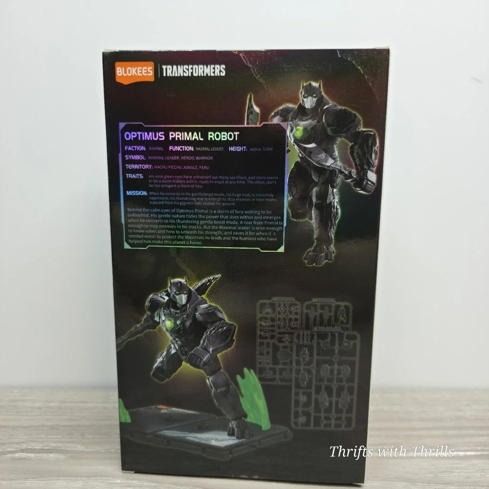 Blokees Transformers Classic‎ Class #05 - Optimus Primal Robot - Kit 71145 - NIB